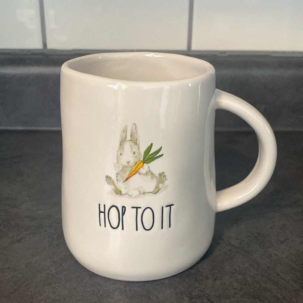 NWT Rae Dunn Hop To It Mug